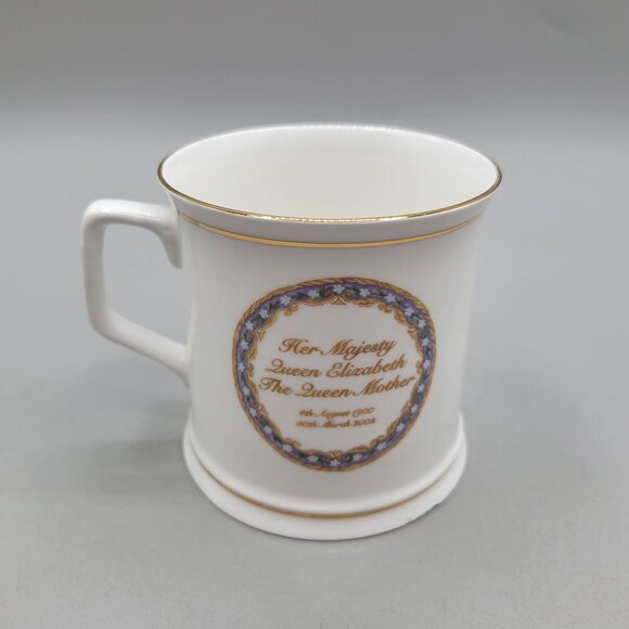 Queen Elizabeth The Queen Mother Commemorative Mug England Fine Bone China - Picture 3 of 9